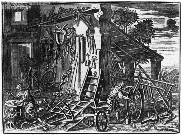 The Care and Storage of Agricultural Tools (1750)
